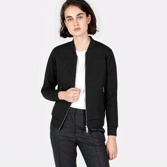 EverlaneFleece Bomber Jacket size XS, B…